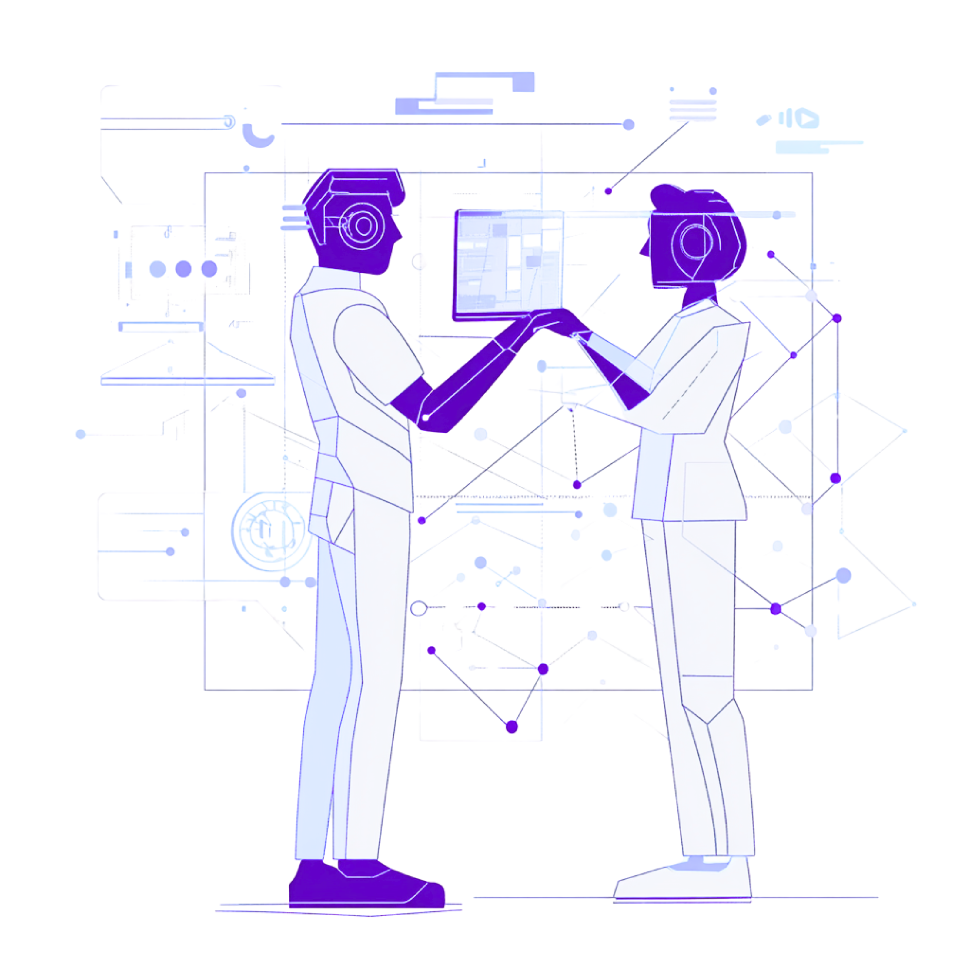 私有化知识库问答平台示意图